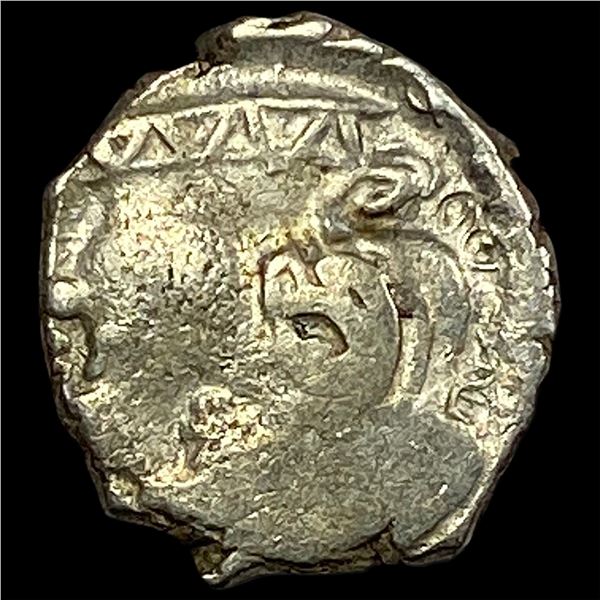 278-295 AD India Western Satraps Silver Drachm NEARLY UNCIRCULATED