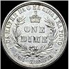 Image 2 : 1883 Hawaii Silver Dime CLOSELY UNCIRCULATED