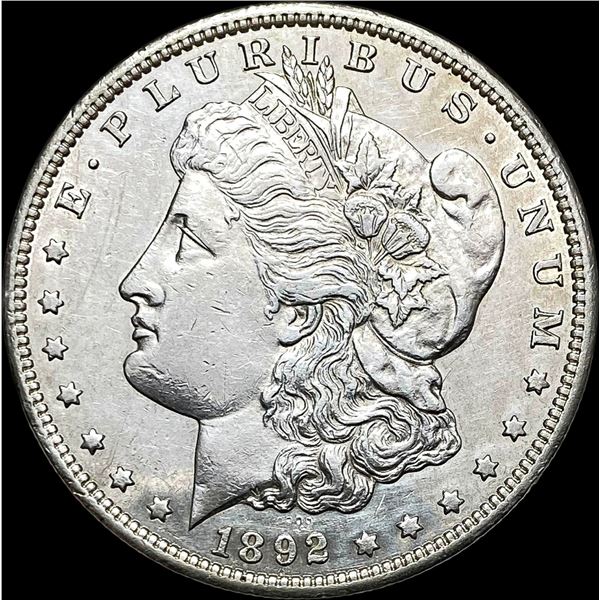 1892-CC Silver Morgan Dollar CLOSELY  UNCIRCULATED