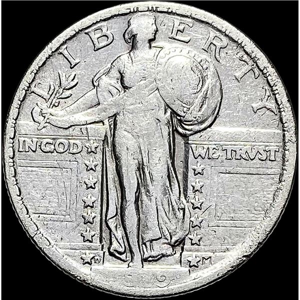 1919-D Standing Liberty Quarter NEARLY  UNCIRCULATED