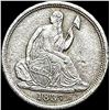 Image 1 : 1837 Seated Liberty Half Dime No Stars  CLOSELY UNCIRCULATED