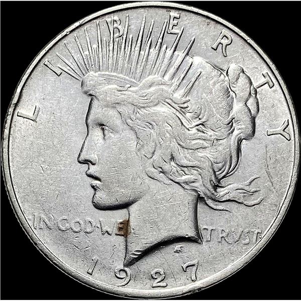 1927-D Silver Peace Dollar CLOSELY  UNCIRCULATED