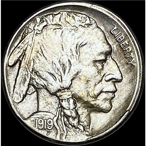 1919-S Buffalo Nickel CHOICE AU