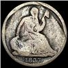Image 1 : 1837 Seated Liberty Half Dime (No Stars)  NICELY CIRCULATED
