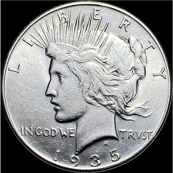 1935 Peace Silver Dollar ABOUT UNCIRCULATED