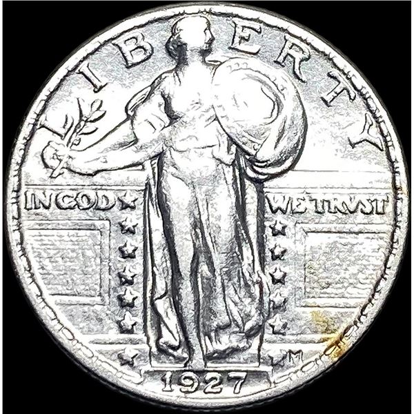 1927 Standing Liberty Quarter NEARLY  UNCIRCULATED