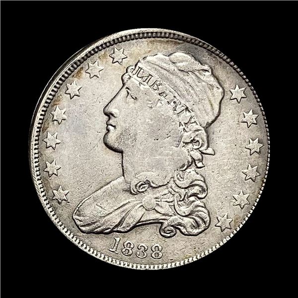 1838 Capped Bust Quarter LIGHTLY CIRCULATED
