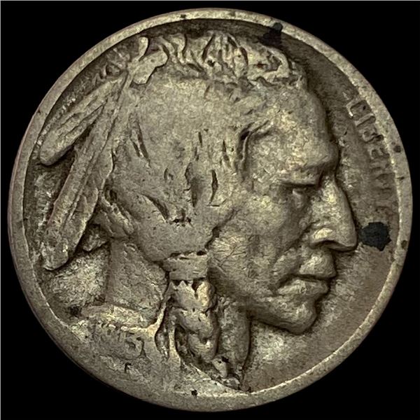 1913-D Type 2 Buffalo Nickel LIGHTLY  CIRCULATED