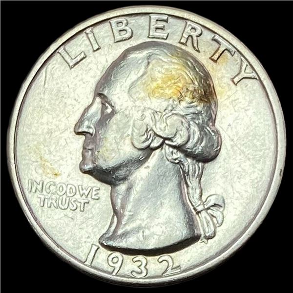 1932-S Silver Washington Quarter CHOICE AU