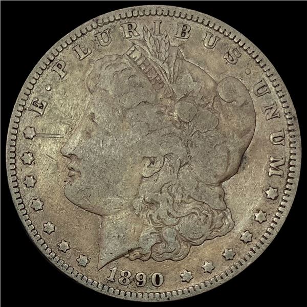 1890-CC Silver Morgan Dollar LIGHTLY  CIRCULATED