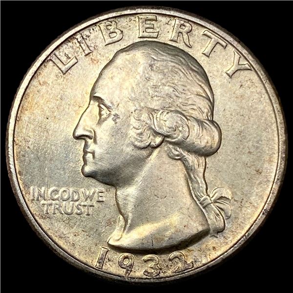 1932-S Silver Washington Quarter UNCIRCULATED
