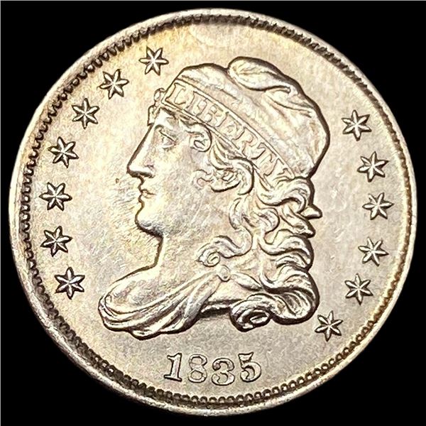 1835 Capped Bust Half Dime UNCIRCULATED