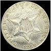Image 1 : 1858 Silver Three-Cent Piece CLOSELY  UNCIRCULATED