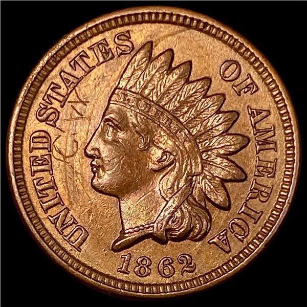1862 Copper-Nickel Indian Head Cent  UNCIRCULATED