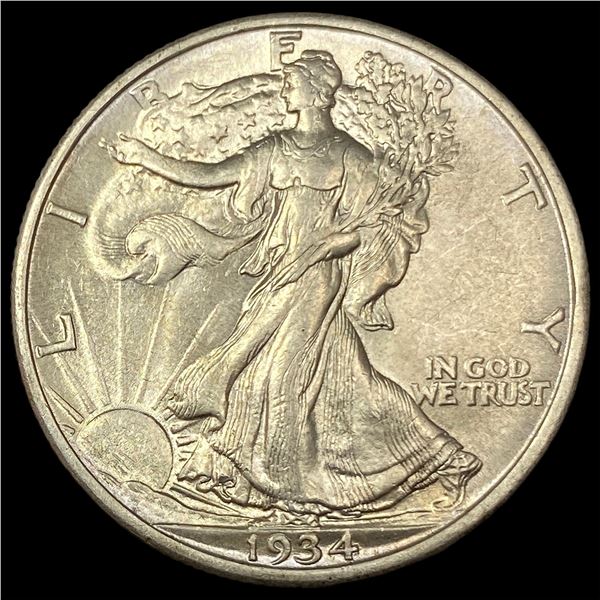 1934-D Silver Walking Liberty Half Dollar  UNCIRCULATED