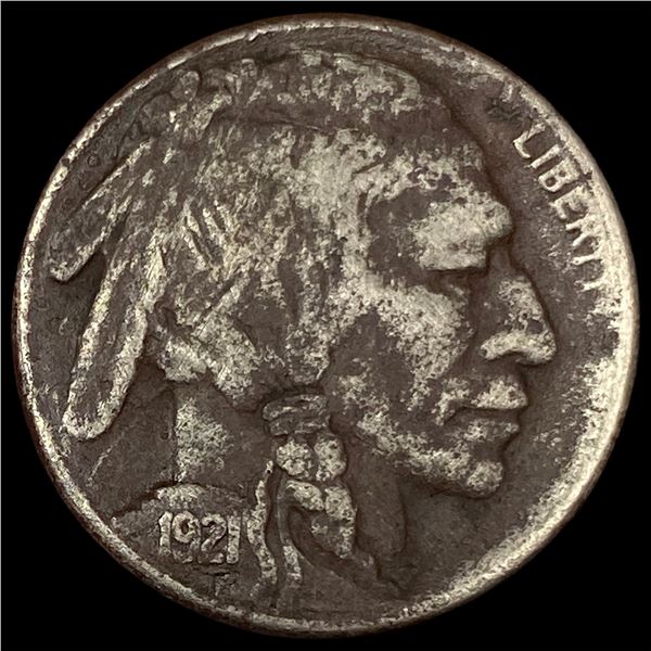 1921-S Buffalo Nickel NICELY CIRCULATED