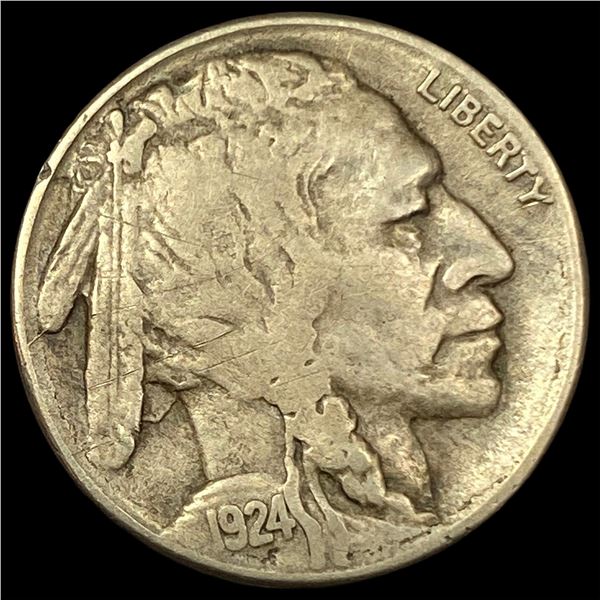 1924-S Buffalo Nickel LIGHTLY CIRCULATED
