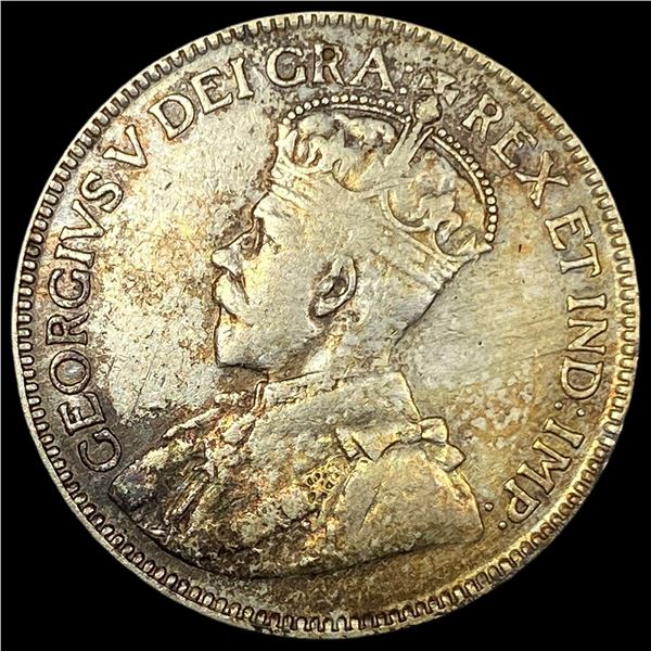 1919 Canada Silver 25 Cents LIGHTLY  CIRCULATED