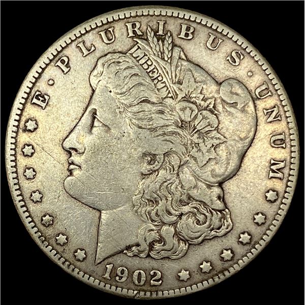 1902-S Silver Morgan Dollar NEARLY  UNCIRCULATED
