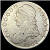 Image 1 : 1827 Capped Bust Half Dollar NEARLY  UNCIRCULATED