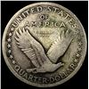 Image 2 : 1917-S Type 1 Standing Liberty Quarter NICELY  CIRCULATED