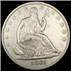 Image 1 : 1861 Seated Liberty Half Dollar CLOSELY  UNCIRCULATED