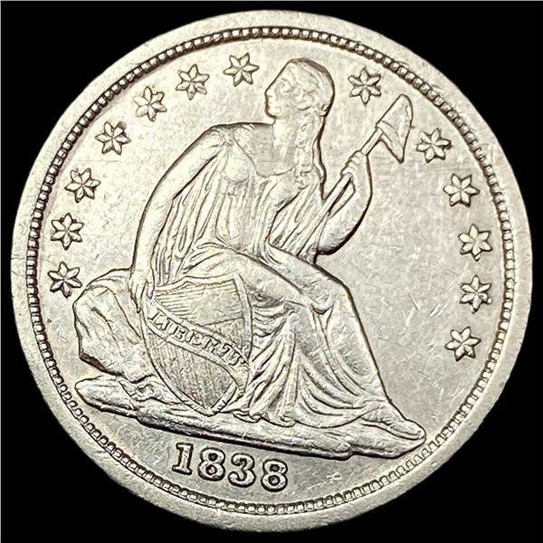 1838 Seated Liberty Dime CLOSELY UNCIRCULATED