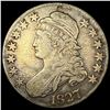 Image 1 : 1827 Capped Bust Half Dollar NEARLY  UNCIRCULATED