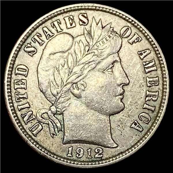 1912-D Silver Barber Dime CLOSELY  UNCIRCULATED