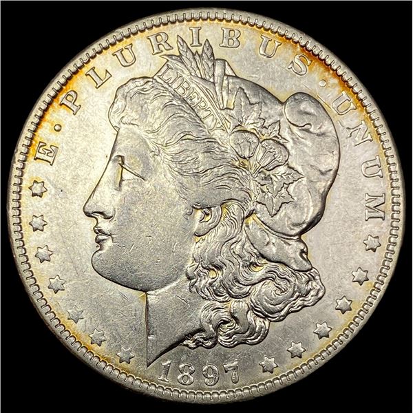 1897-O Morgan Silver Dollar CLOSELY  UNCIRCULATED