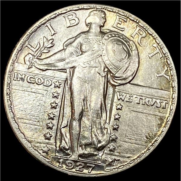 1927 Standing Liberty Silver Quarter CLOSELY  UNCIRCULATED