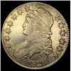 Image 1 : 1828 Capped Bust Half Dollar NEARLY  UNCIRCULATED