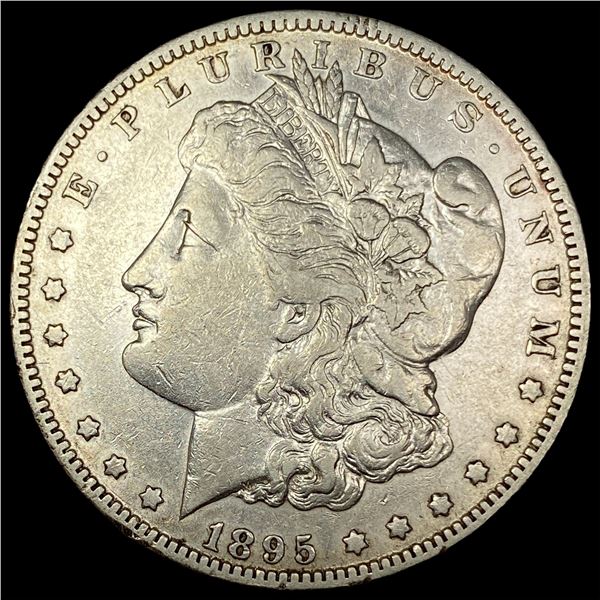 1895-O Silver Morgan Dollar NEARLY  UNCIRCULATED