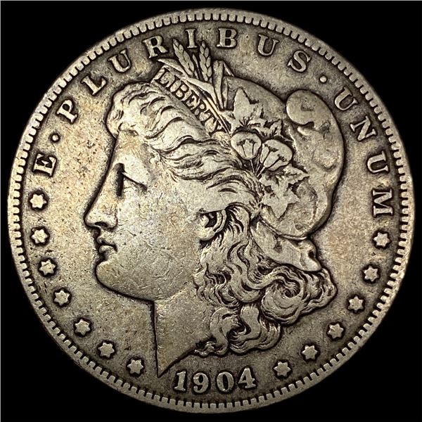 1904-S Silver Morgan Dollar LIGHTLY  CIRCULATED