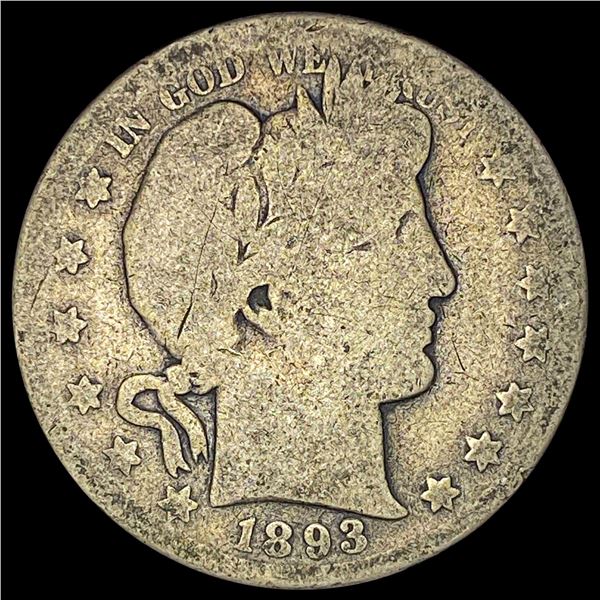 1893-S Silver Barber Half Dollar NICE CIRC