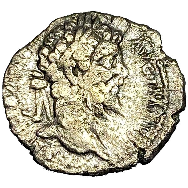 Roman Septimius Severus Silver Denar Coin