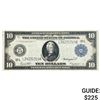 Image 1 : 1914 $10 Federal Reserve Large Note Blue Seal