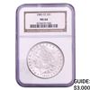 Image 1 : 1885-CC Morgan Silver Dollar NGC MS64