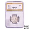 Image 1 : 1917-S Standing Liberty Quarter PGA MS64 Type 2