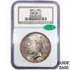 Image 1 : 1924 CAC Silver Peace Dollar NGC MS64