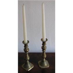 Pair of Brass Candlesticks