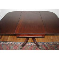 Duncan Pfyfe Style Drop Leaf Table