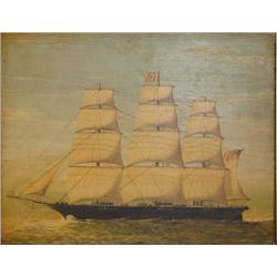 American Sailing Ship ptg