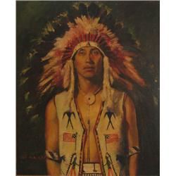 Portrait of Chief Black Dog