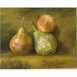 William Mason Brown Still Life of Pears