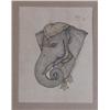 Image 2 : 2 Mughal Style elephants by Studio of Mahaveer Swami
