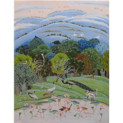 Arundhati Vartak ptg. Nandanvan fr. Portraits of Indian Trees