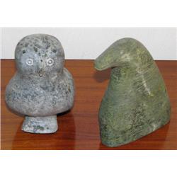 Carved Seal and Bird