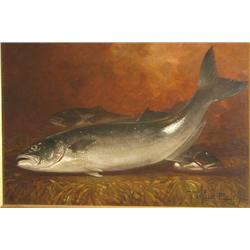 Edward C. Leavitt Still Life of Three Fish