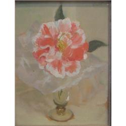 Edward Barnard Lintott ptg of Camellia